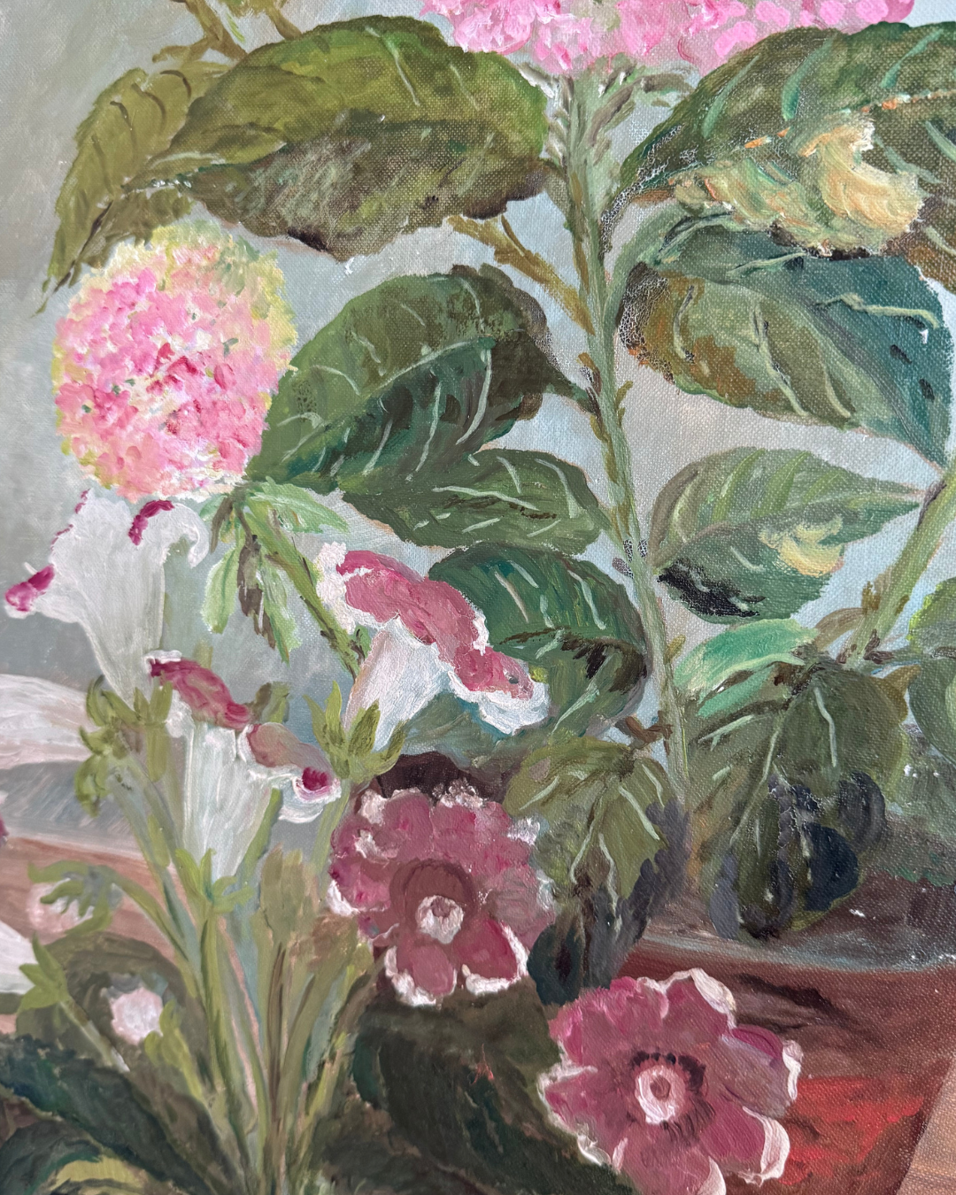 Hydrangea Painting