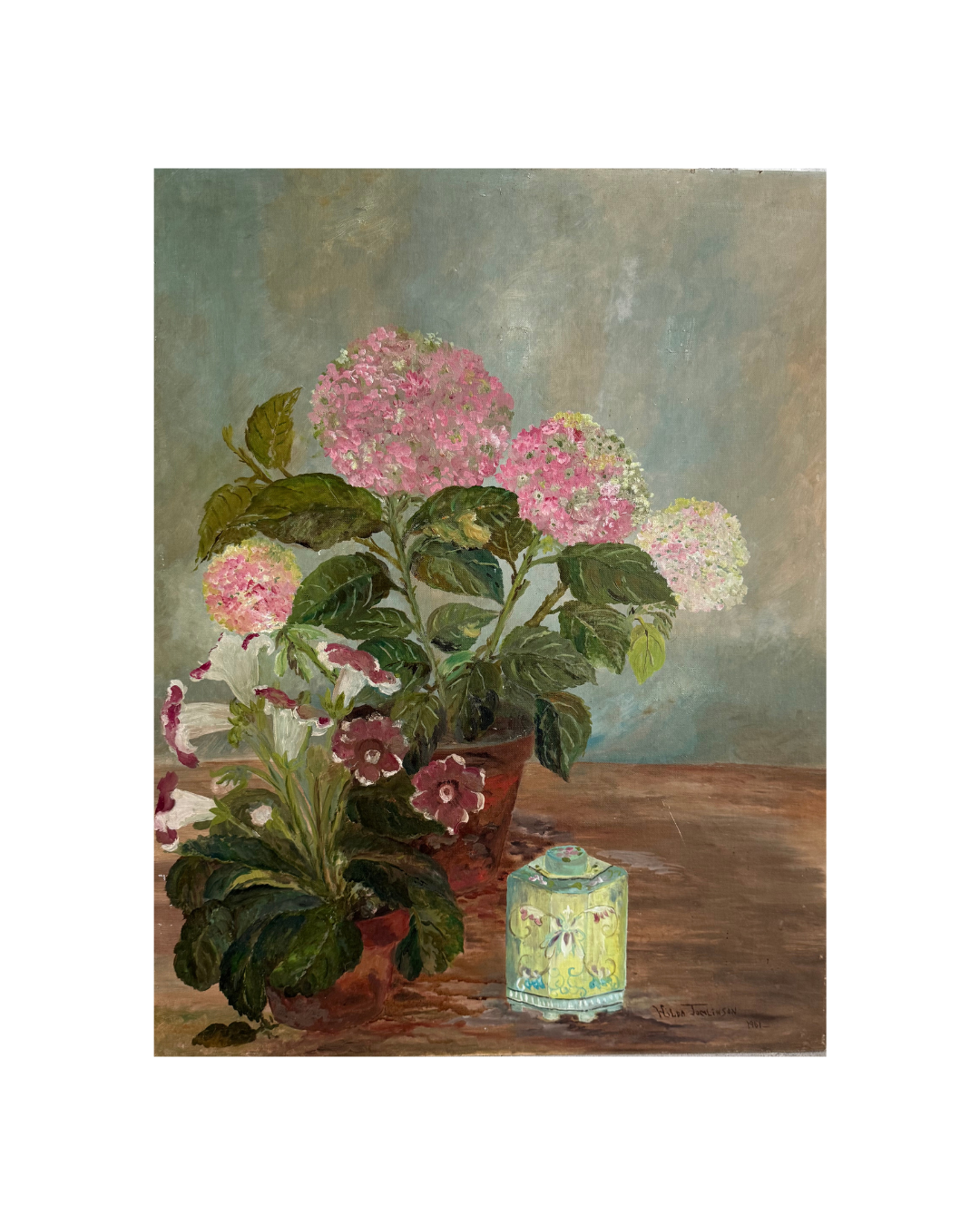 Hydrangea Painting