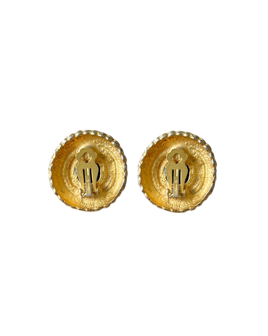 Statement ClipOn Earrings
