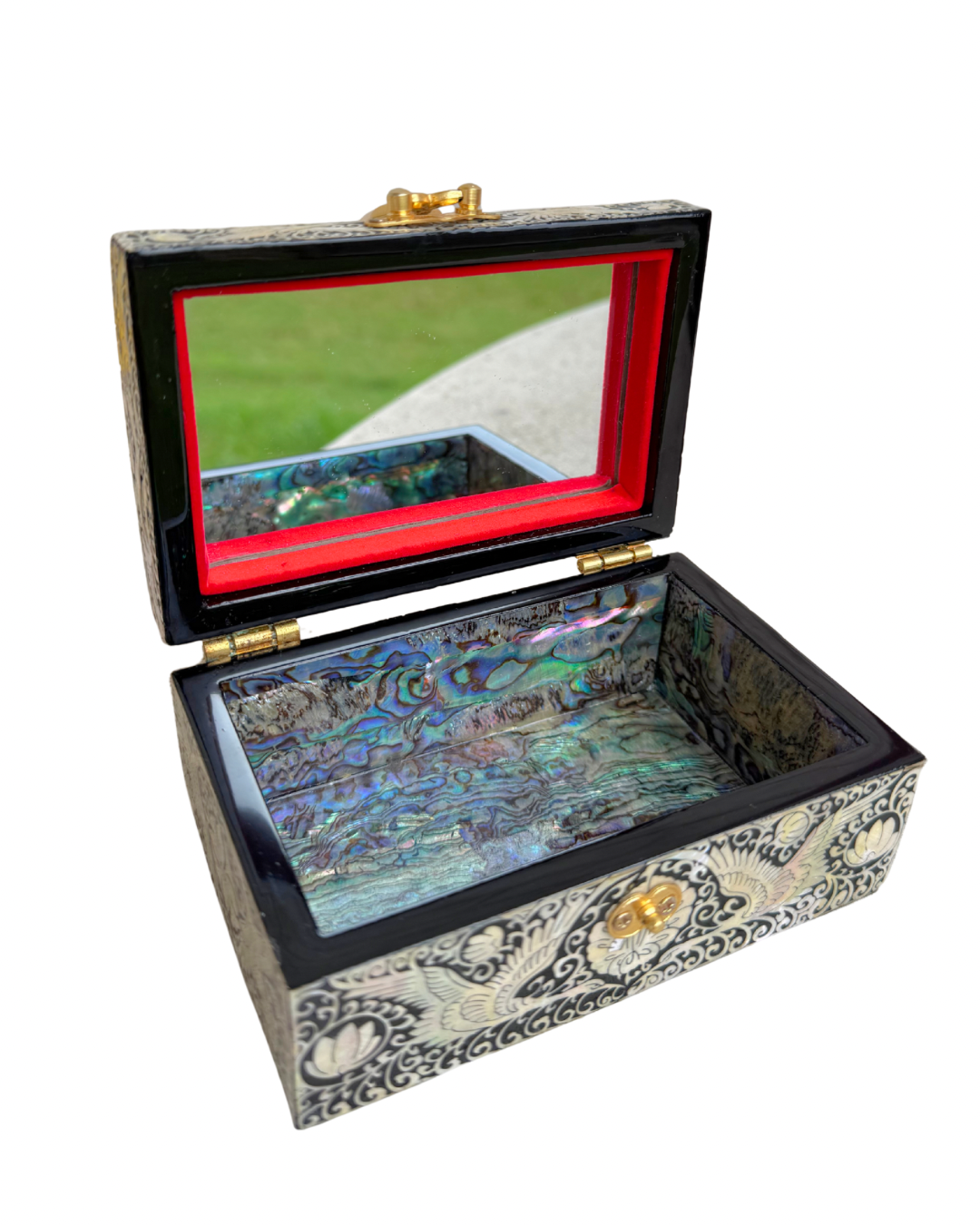 Mother of Pearl Inlay Box