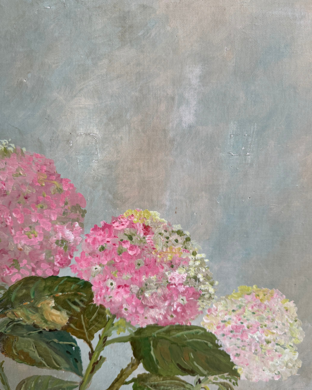Hydrangea Painting