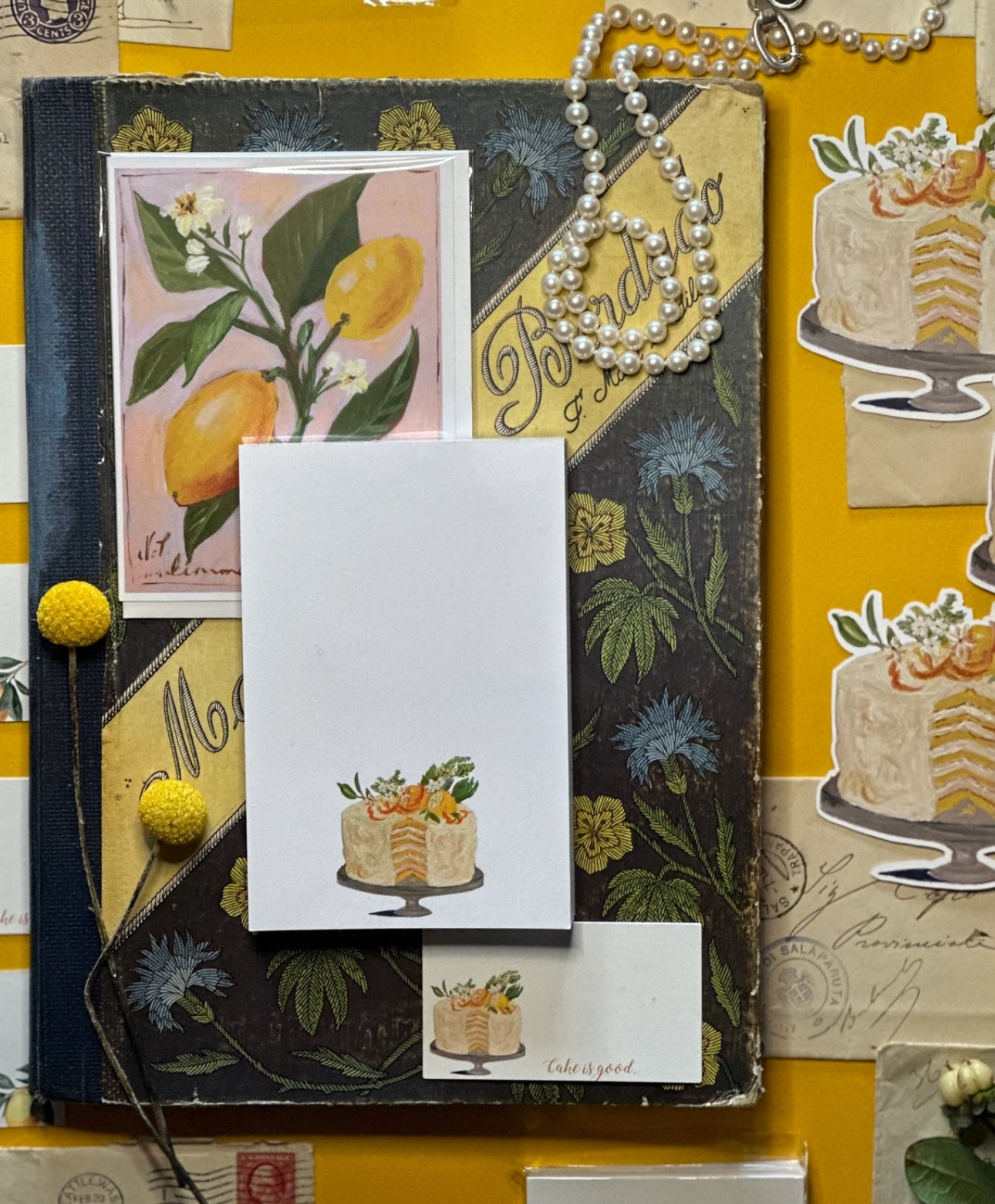 Lemon Greeting Card