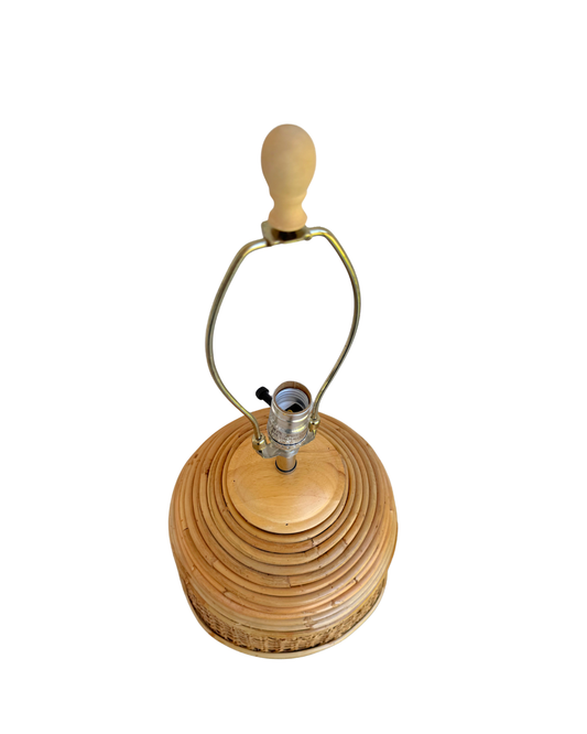 Pencil Reed Cane Lamp