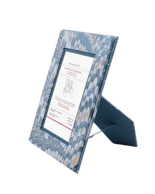 Marbled Tabletop Picture Frame