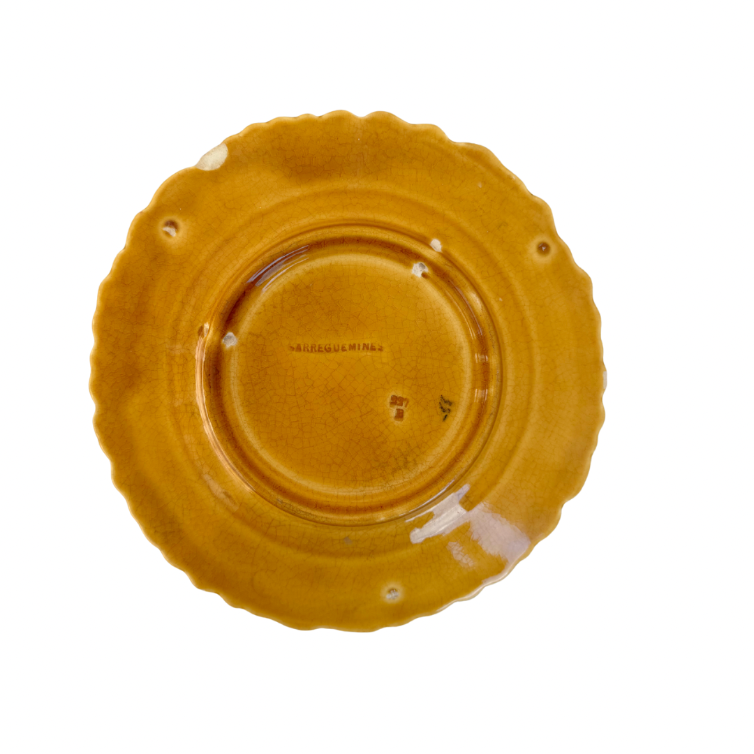 Majolica Cherry Plate