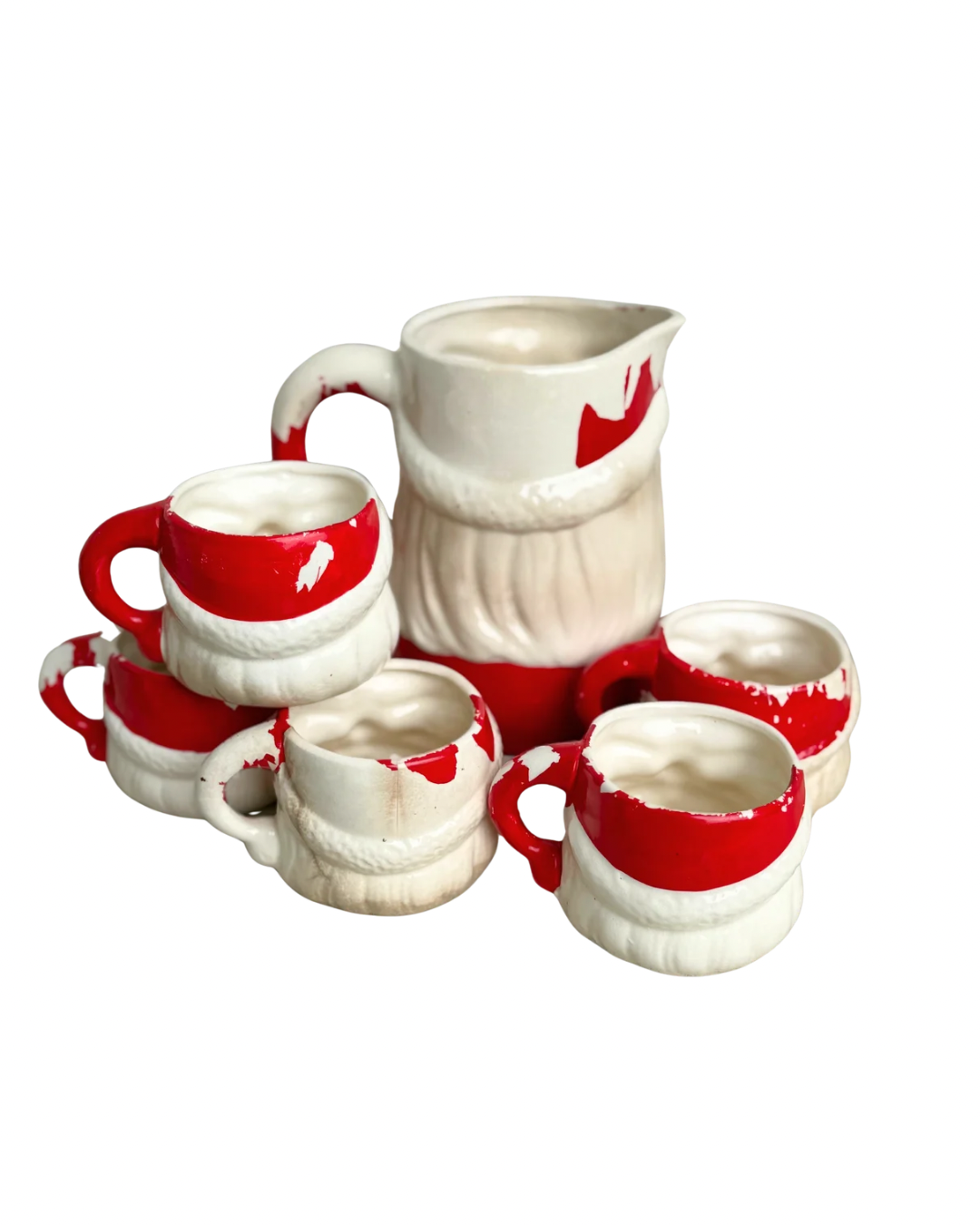 Winking Santa 6pc Set