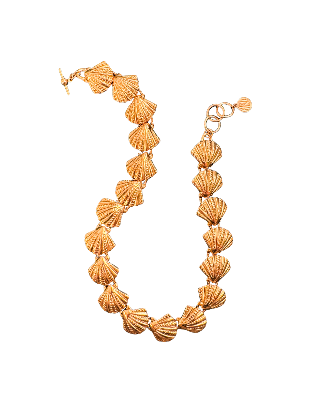 Anne Klein Shell Toggle Necklace