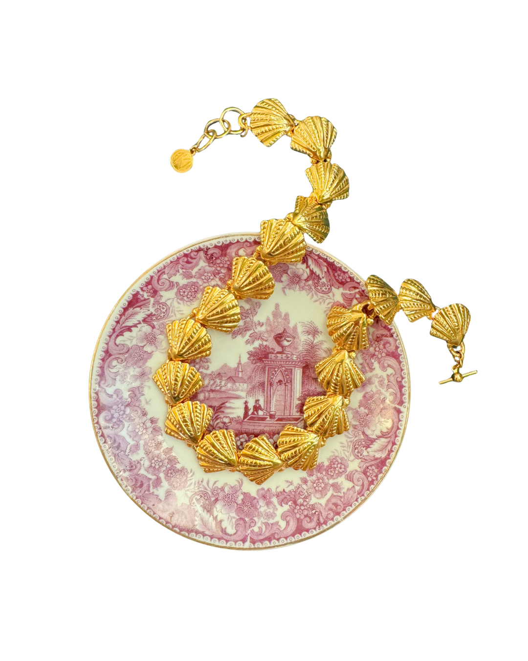 Anne Klein Shell Toggle Necklace