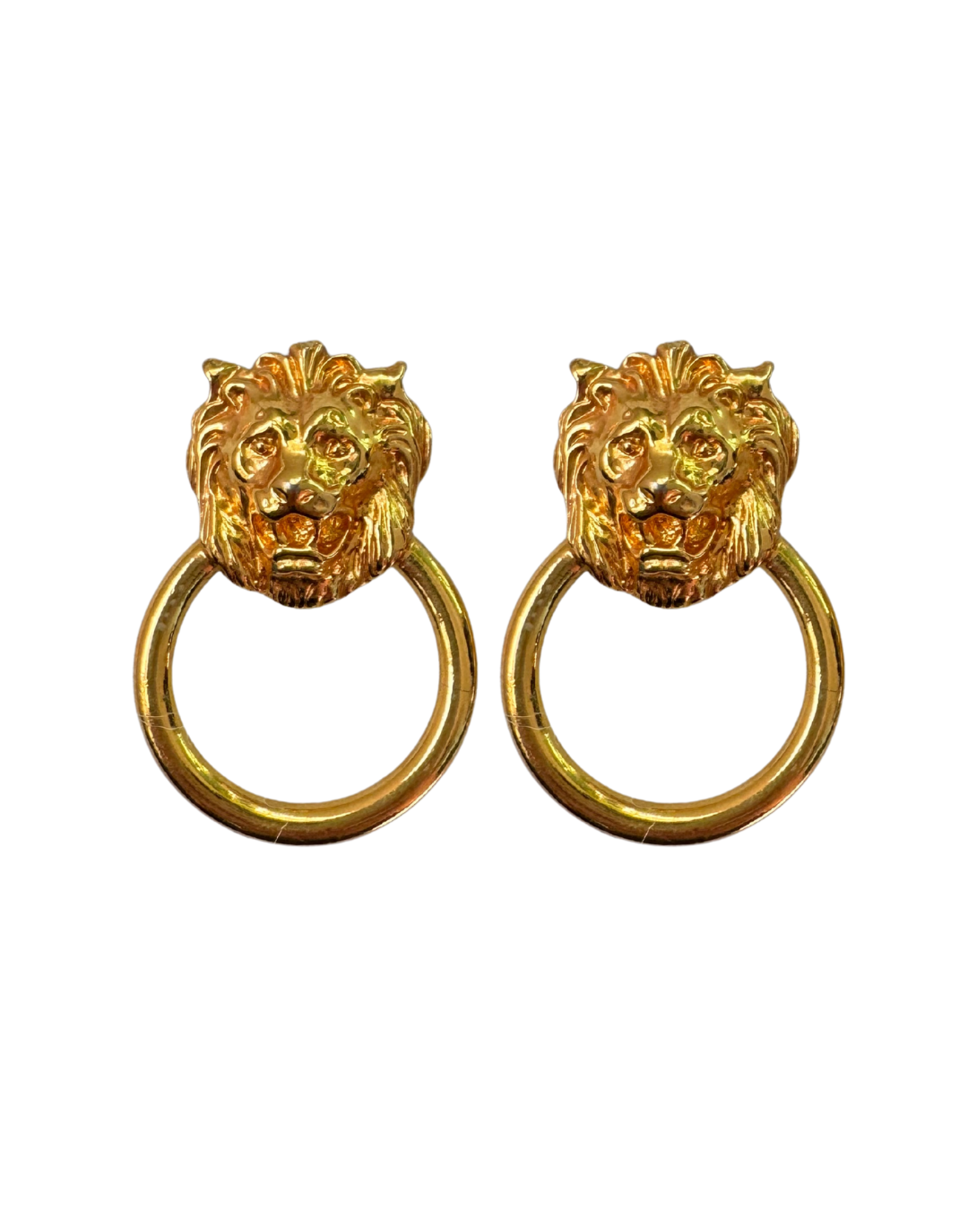 Lion Knocker Earrings