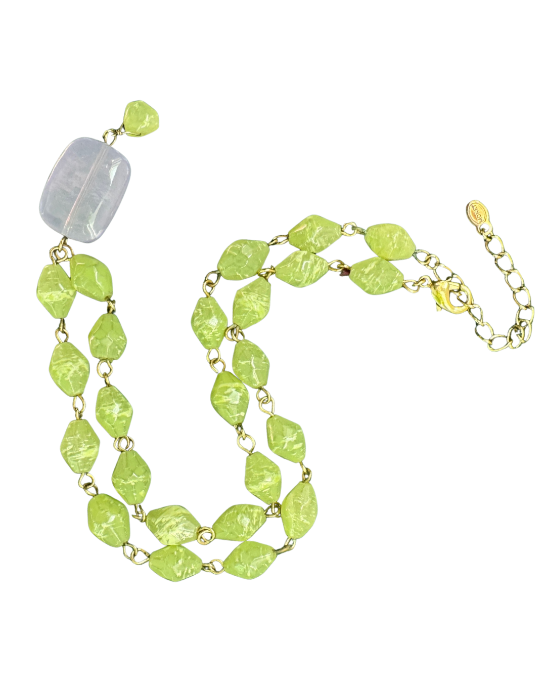 Monet beaded necklace