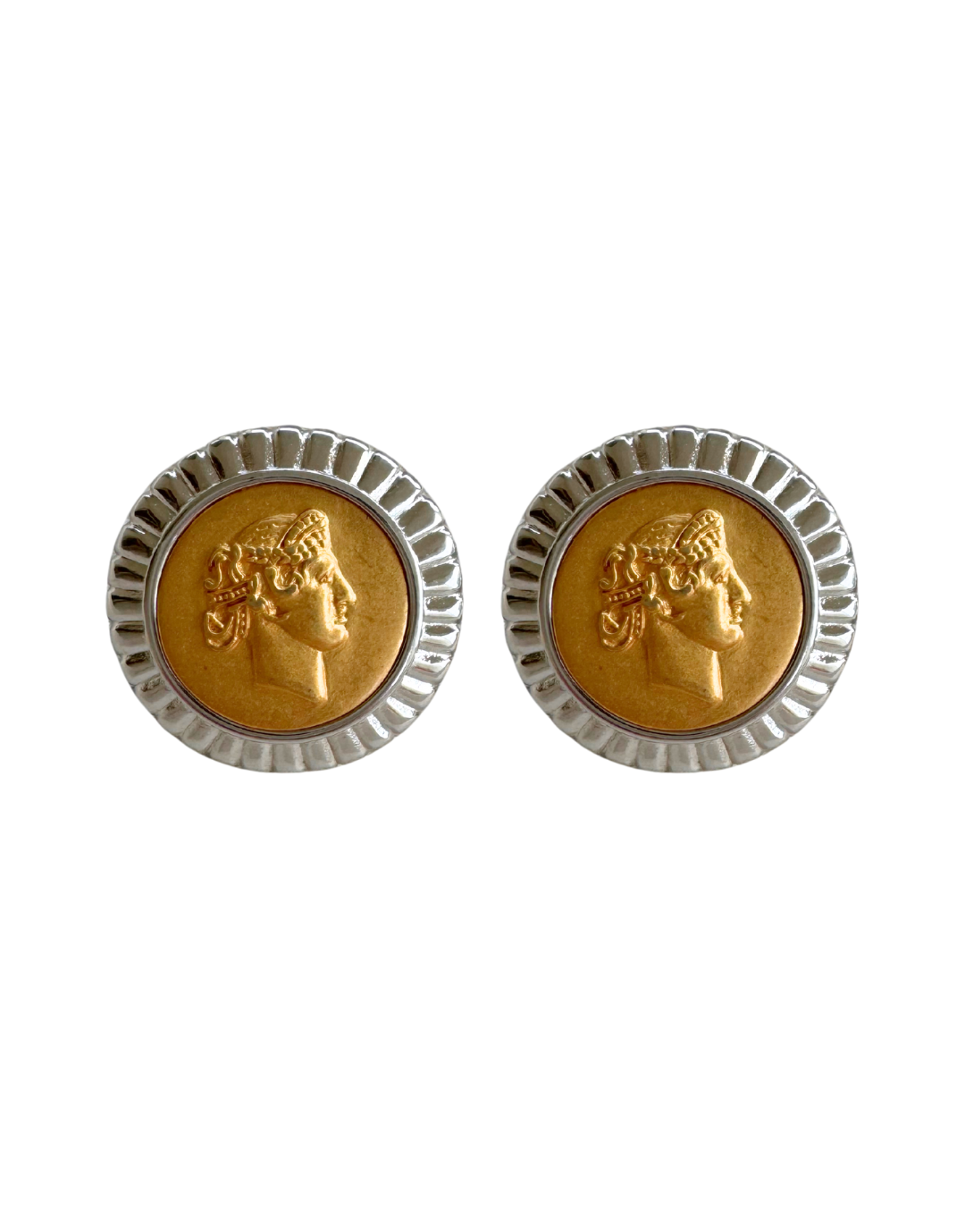 Monet Coin Earrings