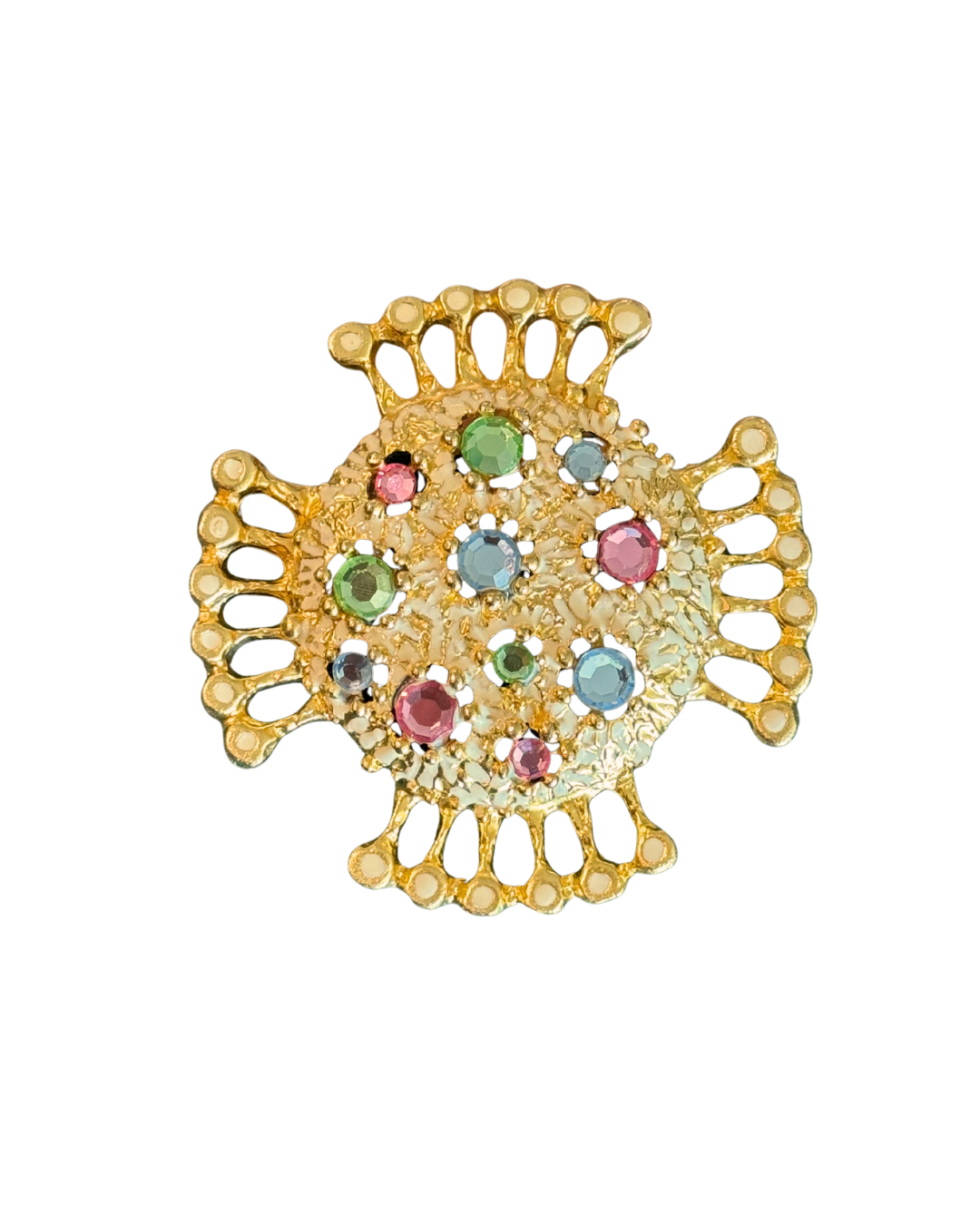 Large Jeweled Brooch