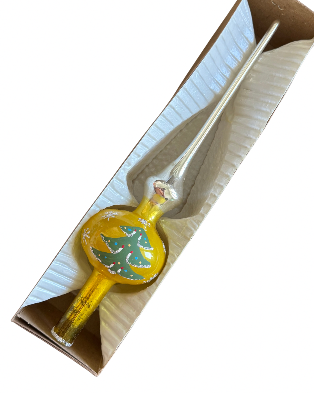 Vintage Glass Tree Topper