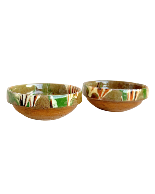 Marbled Pottery Dishes