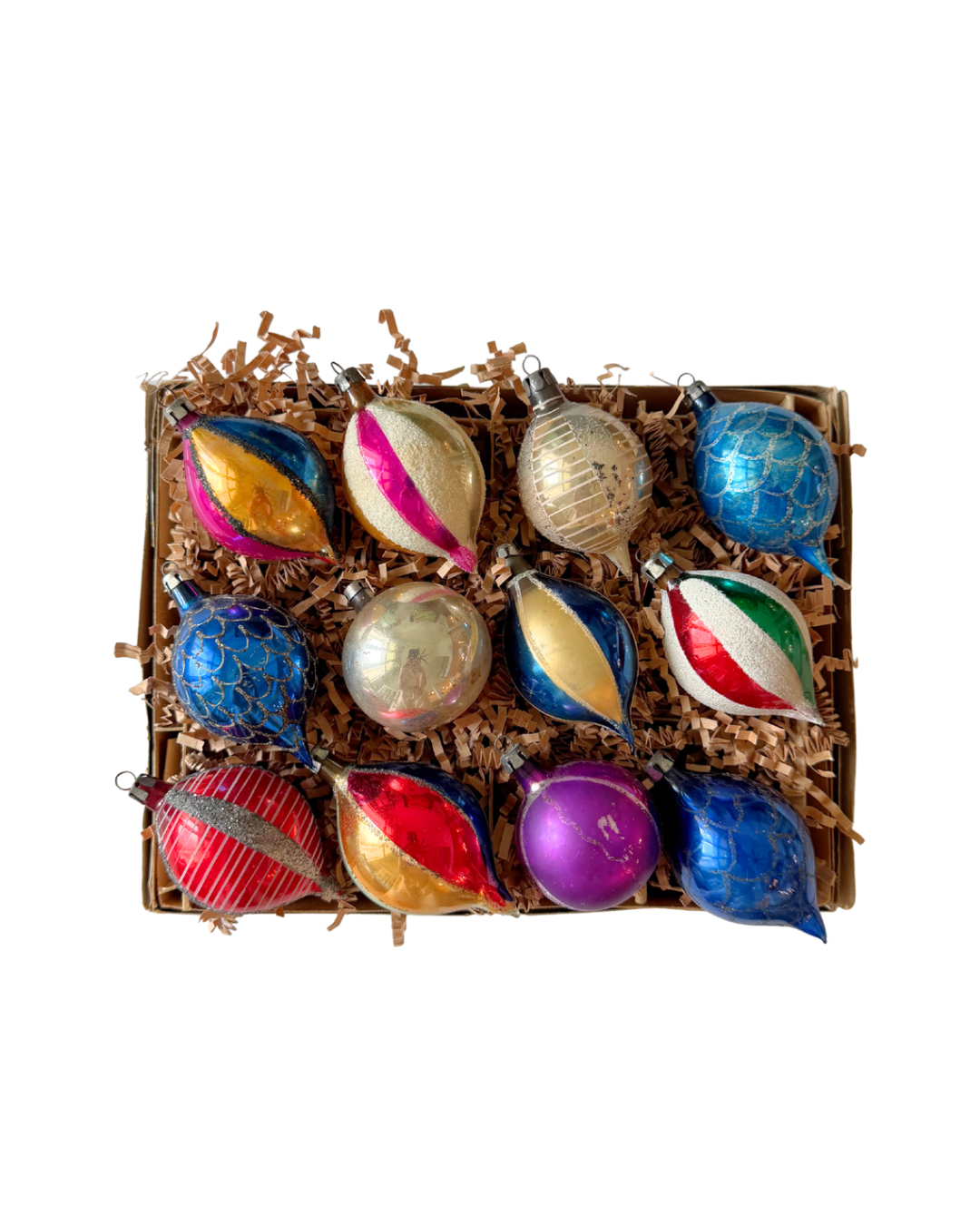 Vintage Indent Ornament Box