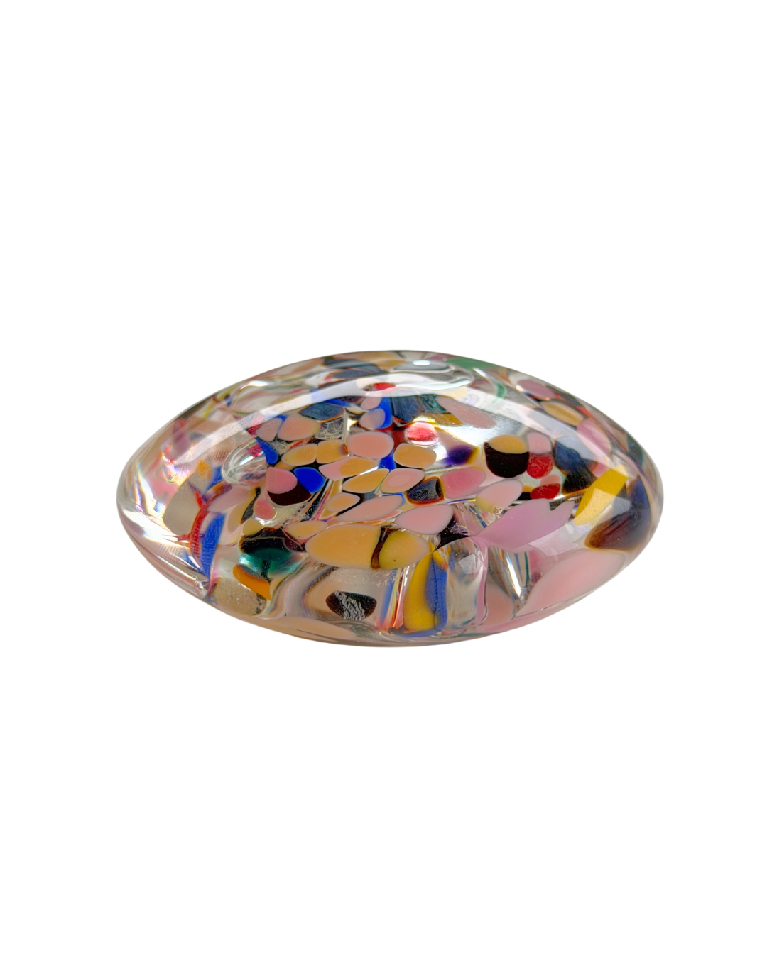 Signed Art Glass Paperweight
