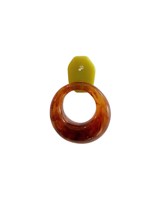 Acrylic Hoop Earrings