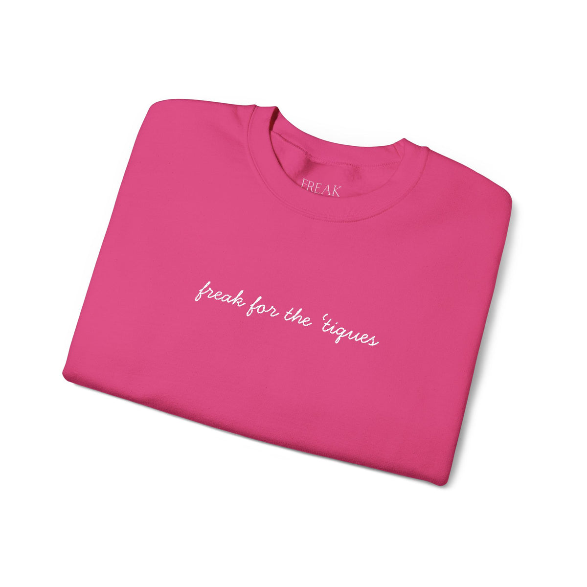 "Drinks for the Tigers" Black Crewneck Sweatshirt — Minimal Script College Fan Pullover
