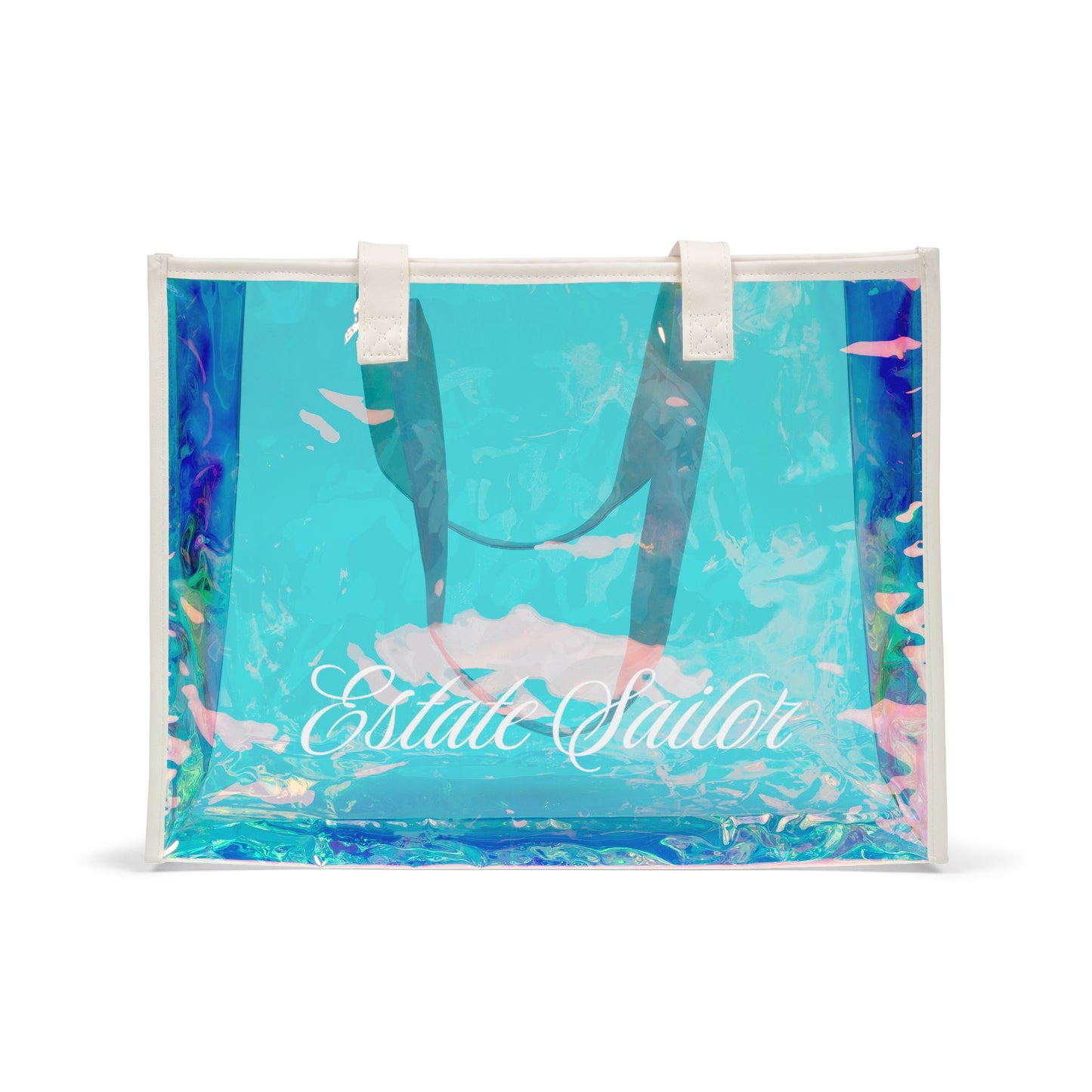 Beach Holographic Tote Bag