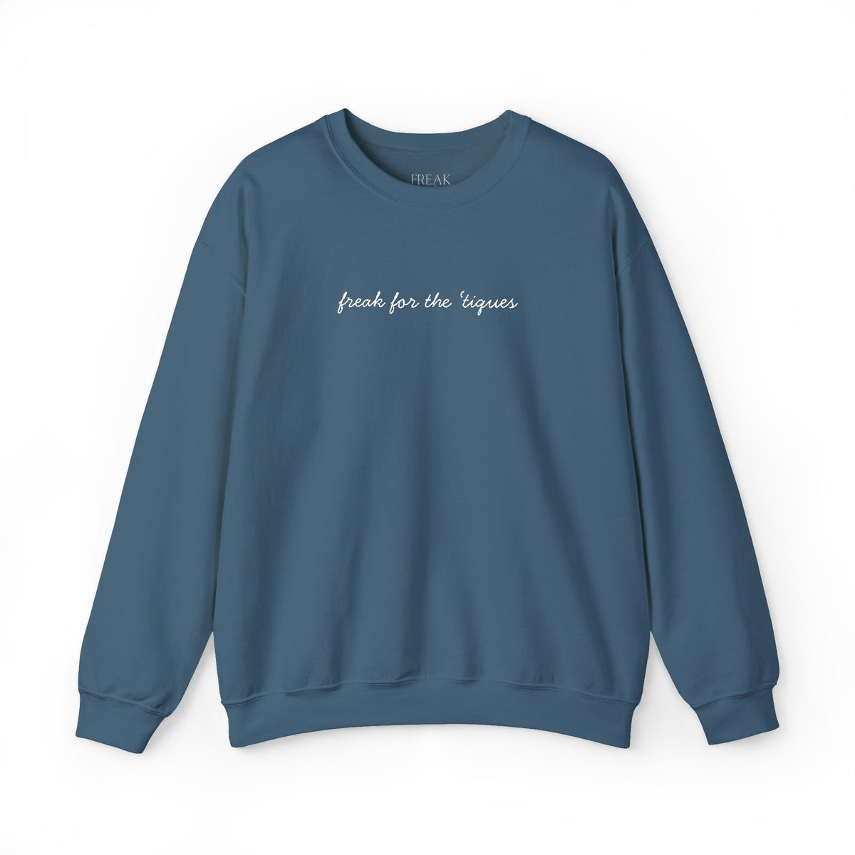 "Drinks for the Tigers" Black Crewneck Sweatshirt — Minimal Script College Fan Pullover