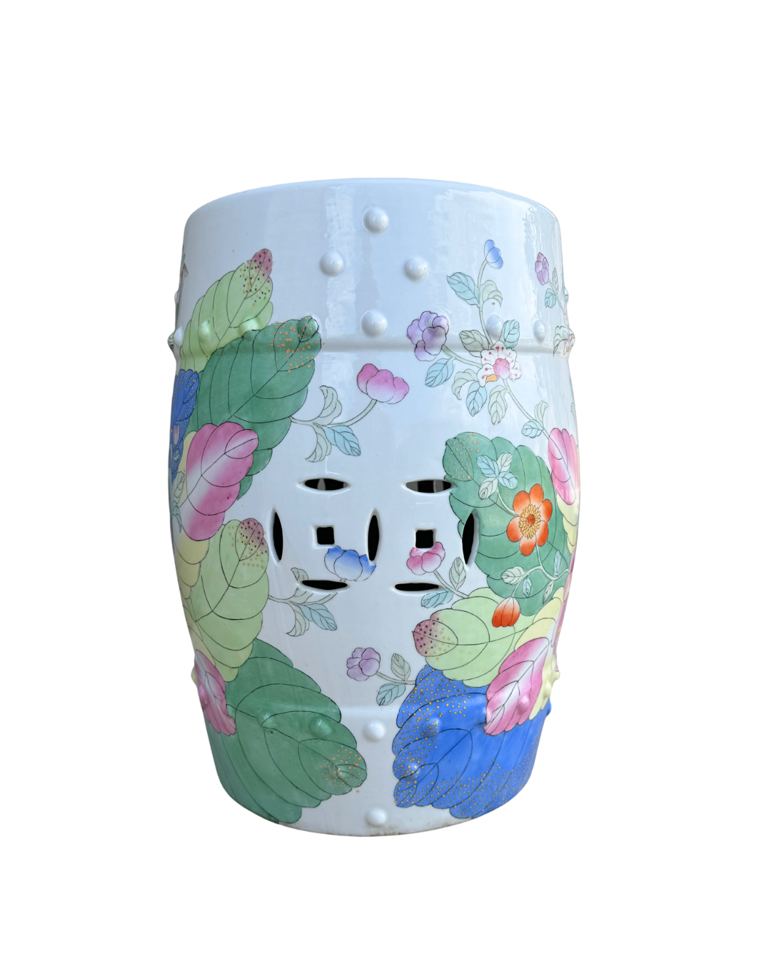 Tobacco Leaf Garden Stool