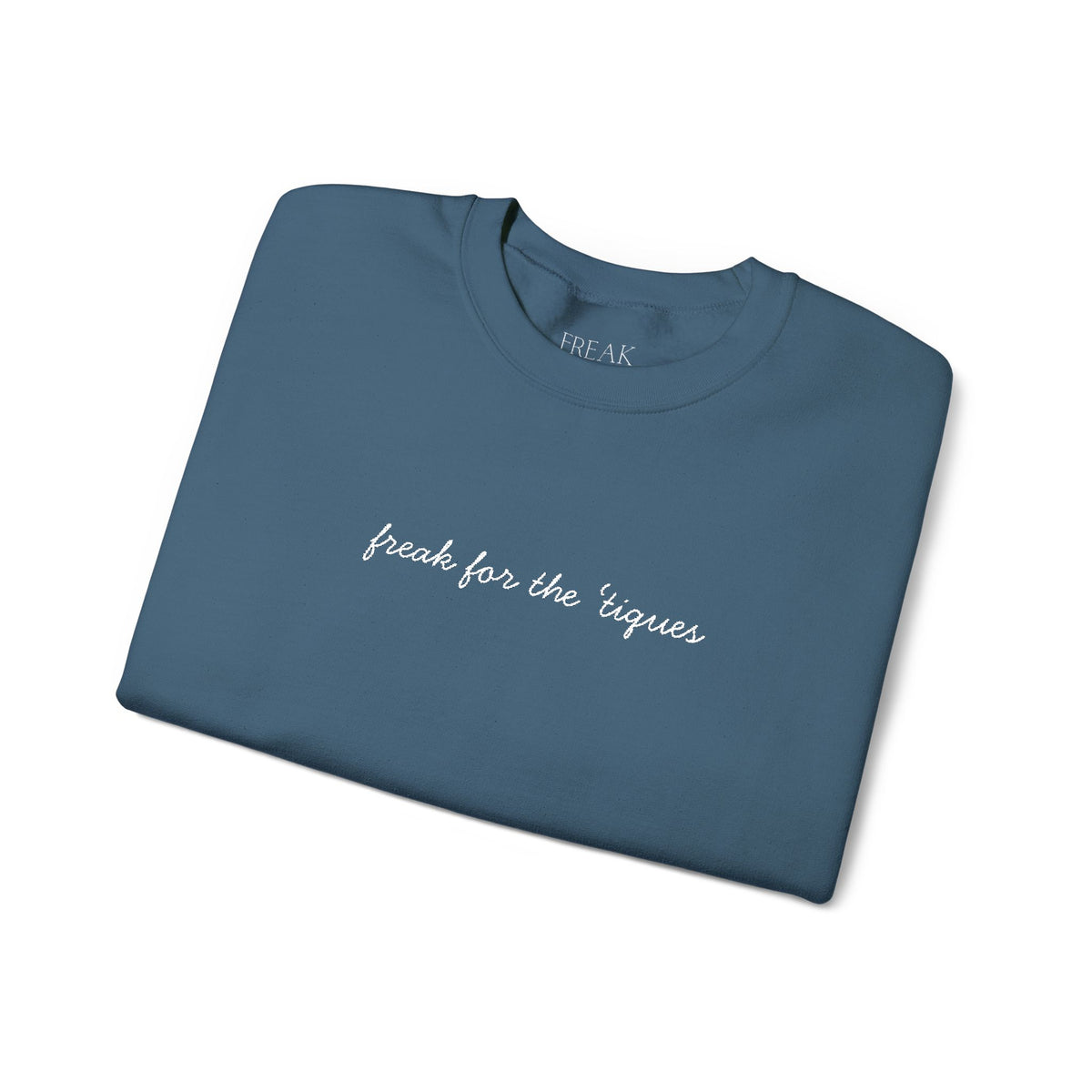 "Drinks for the Tigers" Black Crewneck Sweatshirt — Minimal Script College Fan Pullover