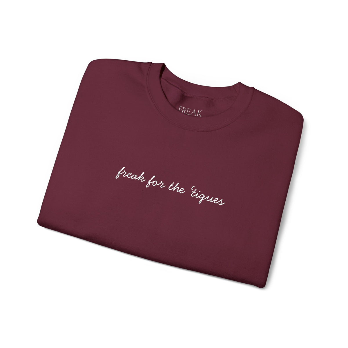 "Drinks for the Tigers" Black Crewneck Sweatshirt — Minimal Script College Fan Pullover