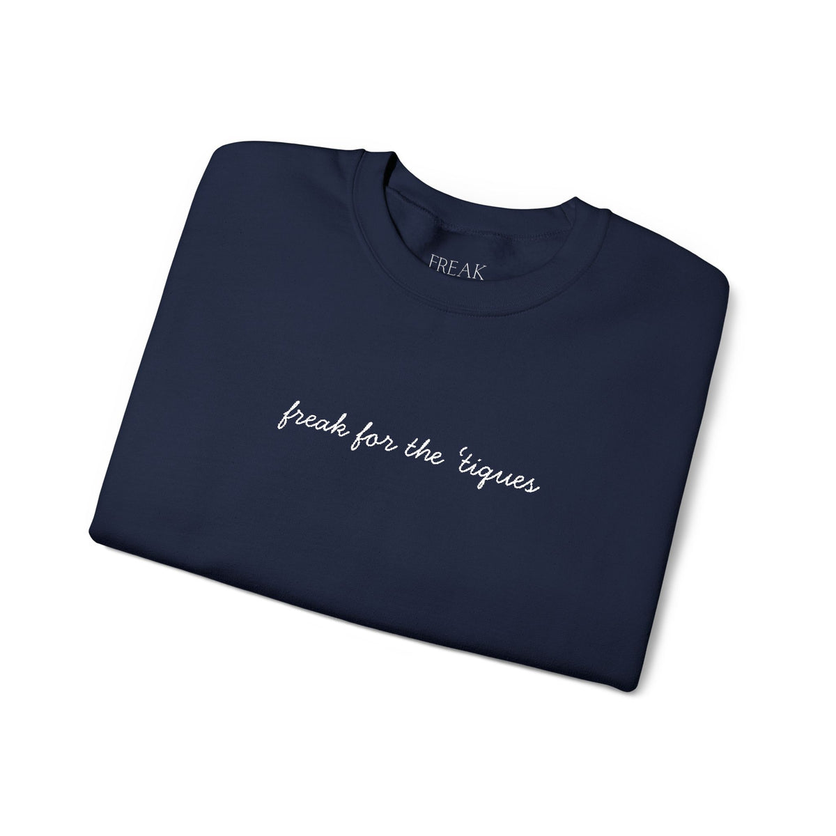 "Drinks for the Tigers" Black Crewneck Sweatshirt — Minimal Script College Fan Pullover
