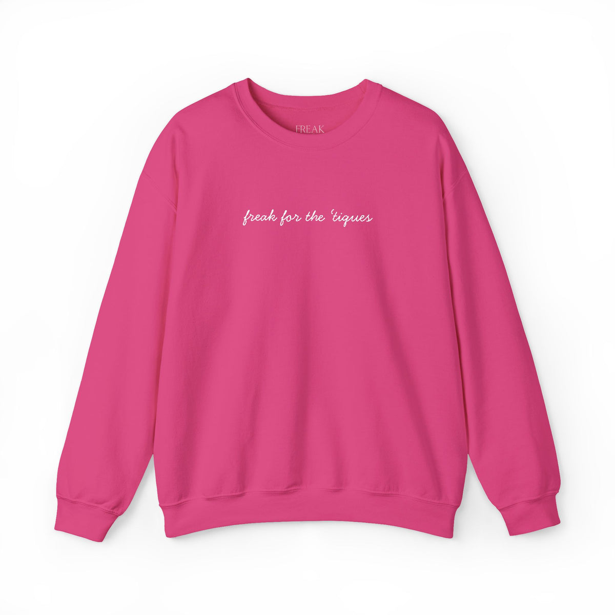 "Drinks for the Tigers" Black Crewneck Sweatshirt — Minimal Script College Fan Pullover