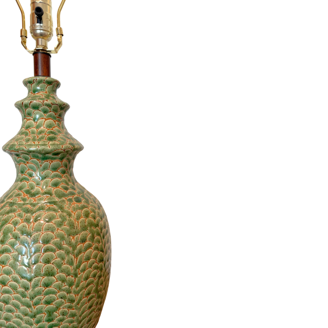 Green Ceramic Lamp