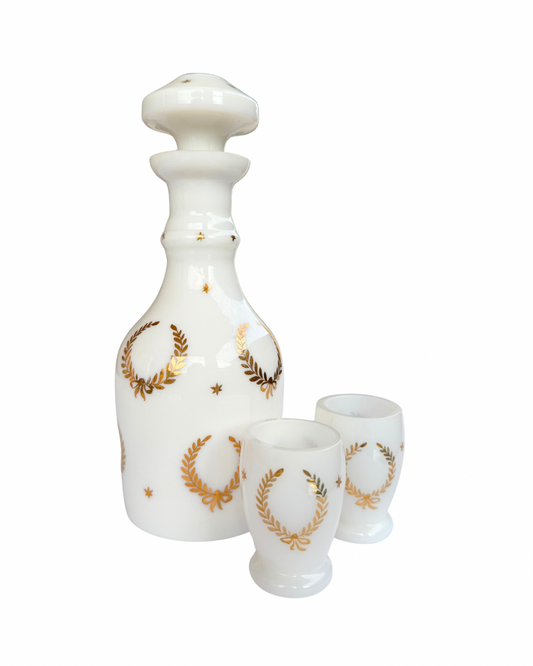 Opaline Decanter Set