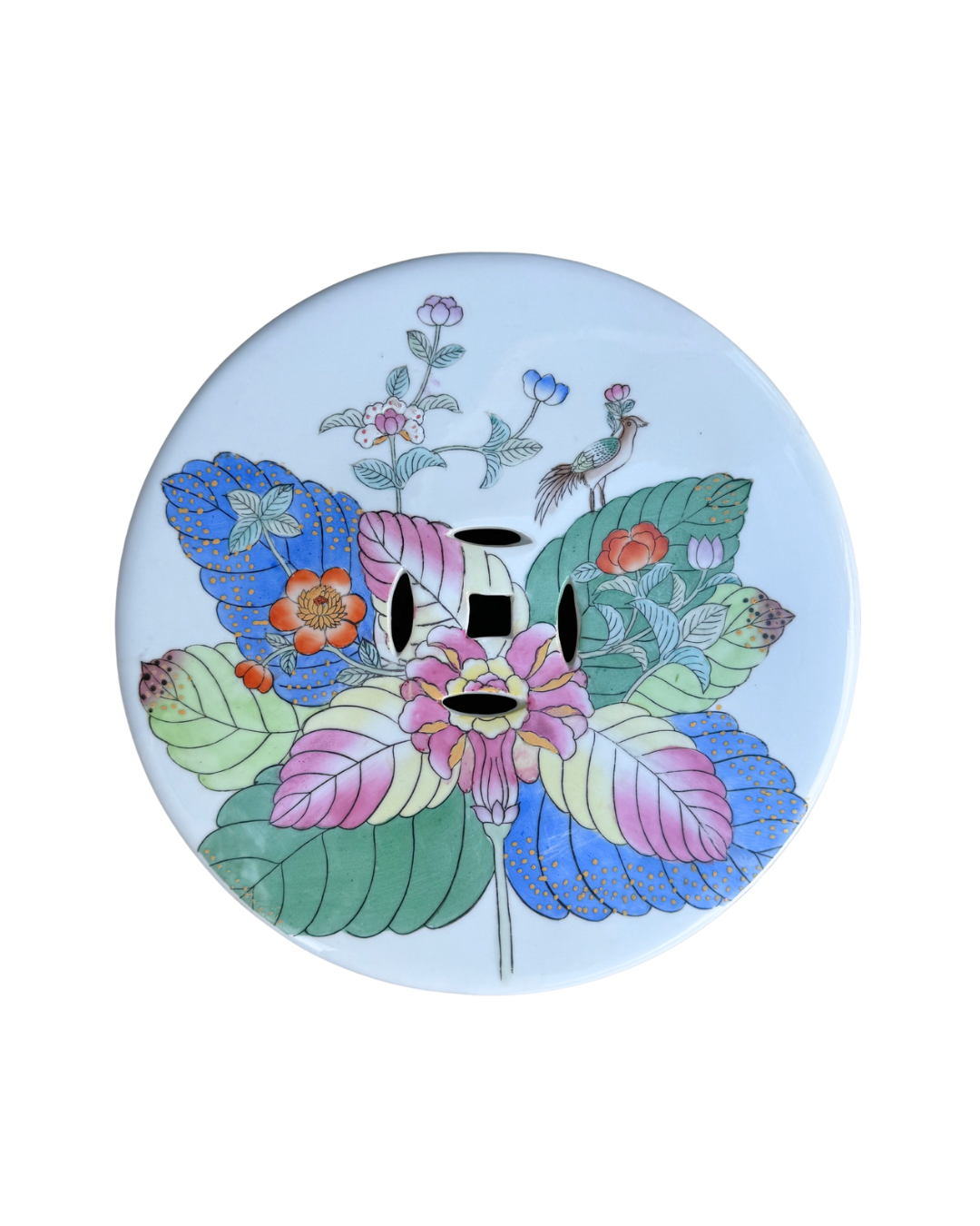 Tobacco Leaf Garden Stool