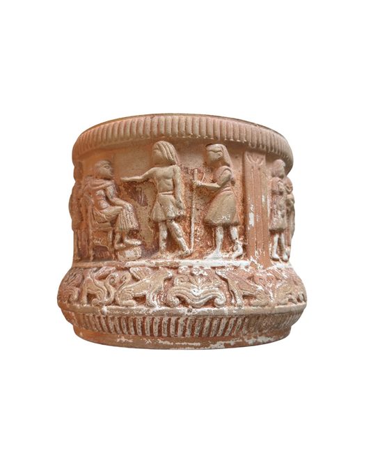 Terracotta Baptismal Style Planter