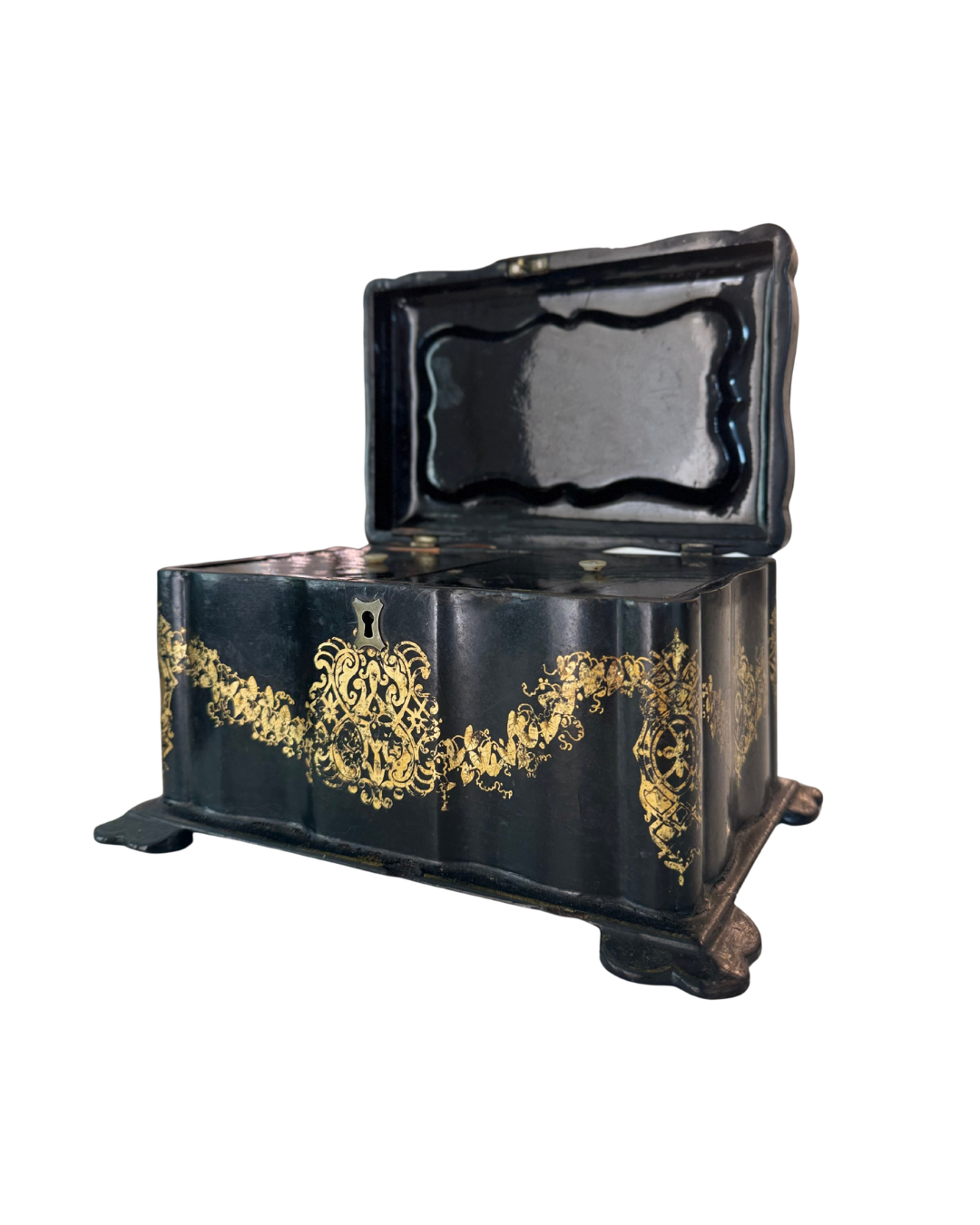 Mother of Pearl Antique Tea Caddy