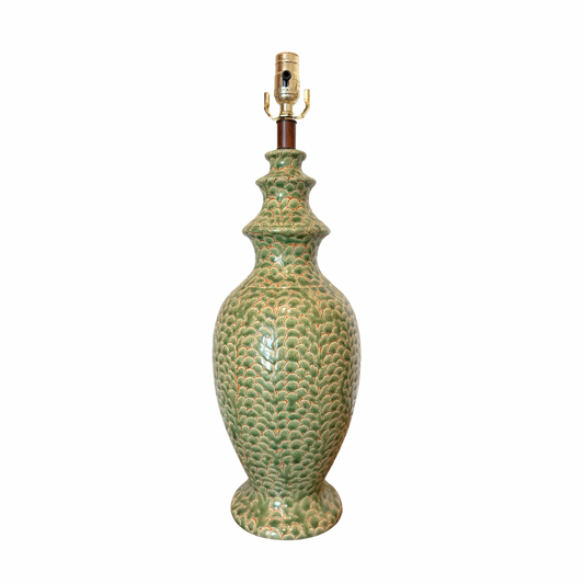 Green Ceramic Lamp