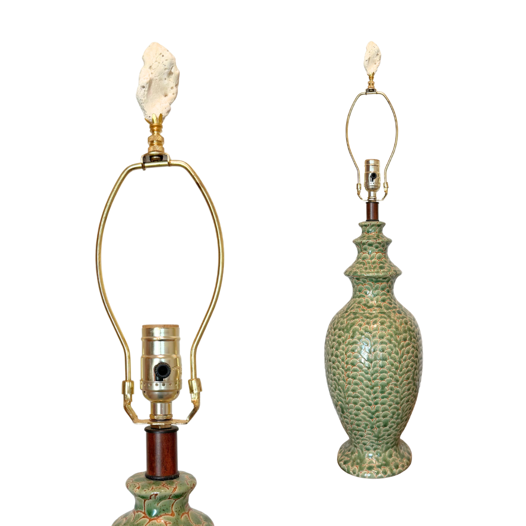 Green Ceramic Lamp