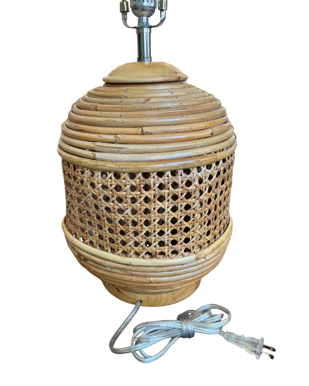 Pencil Reed Cane Lamp