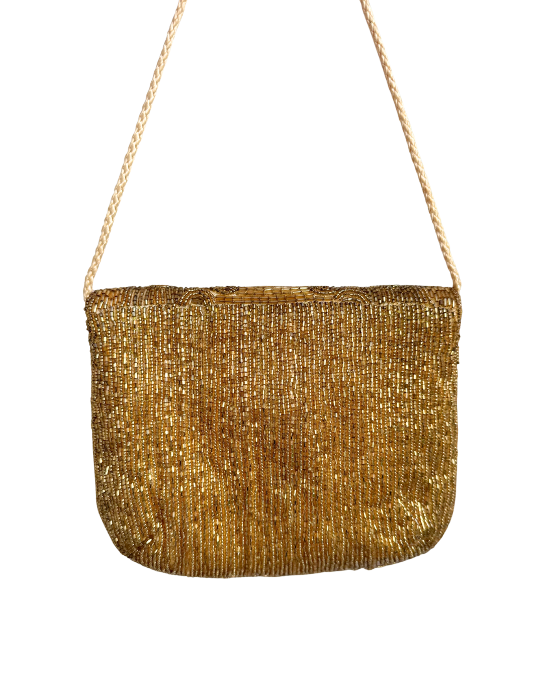 Gold Sequined Crossbody