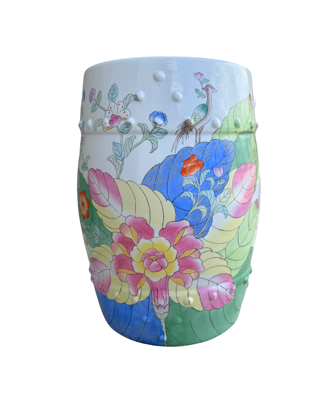 Tobacco Leaf Garden Stool