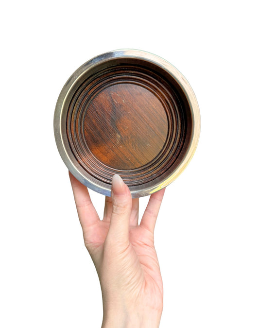Silver Plate Wine Bottle Coaster