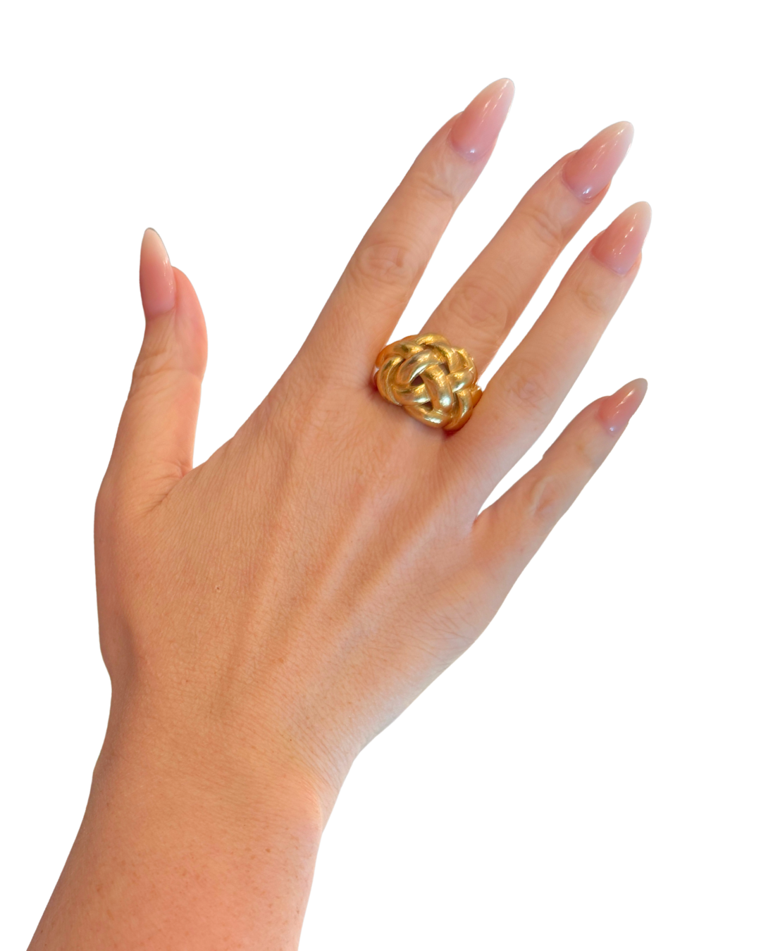 Trifari Knot Ring