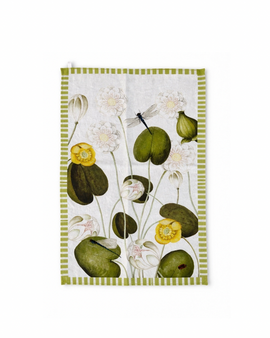 Water Garden Tea Towel