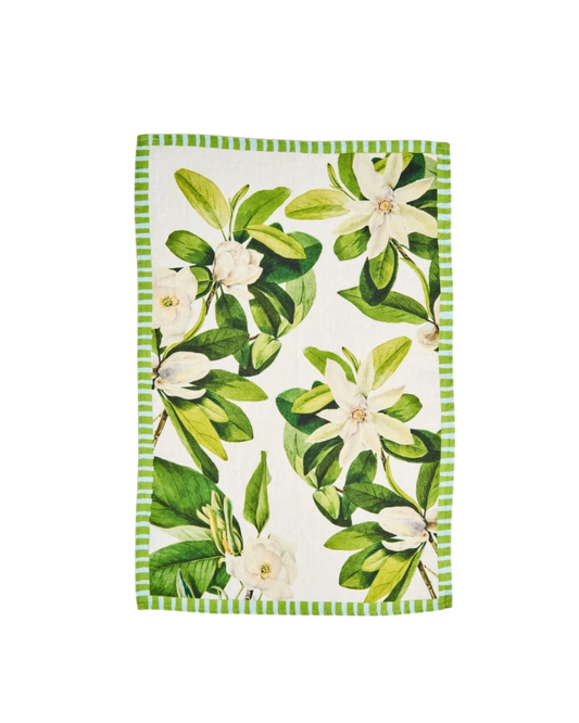 Magnolia Tea Towel