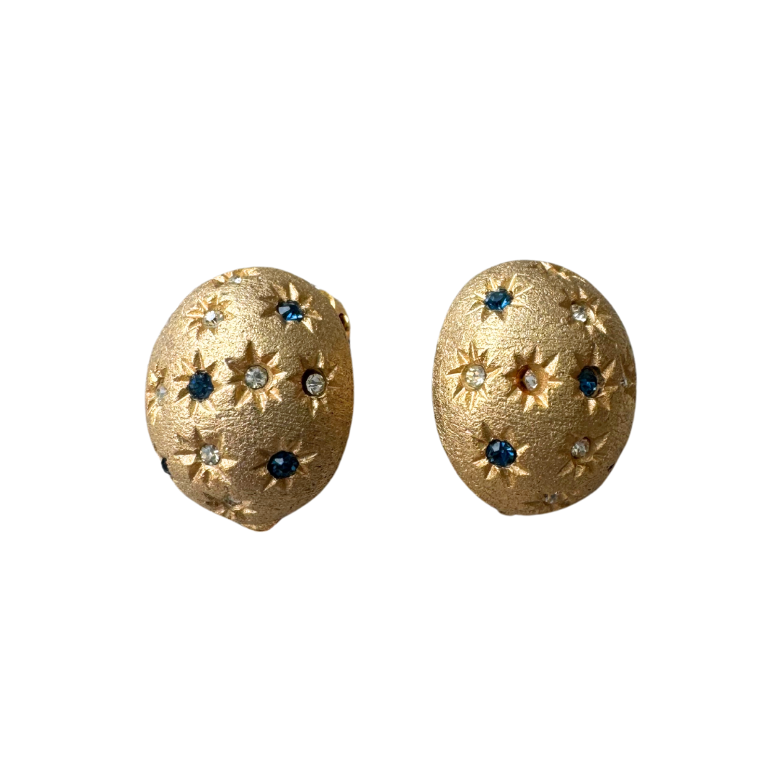 Starburst clip-on Earrings