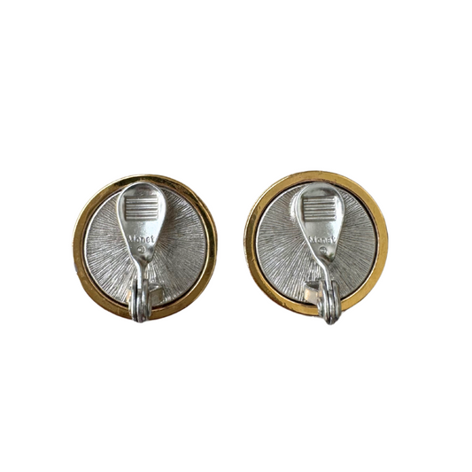 Monet Clip-On Horse Earrings