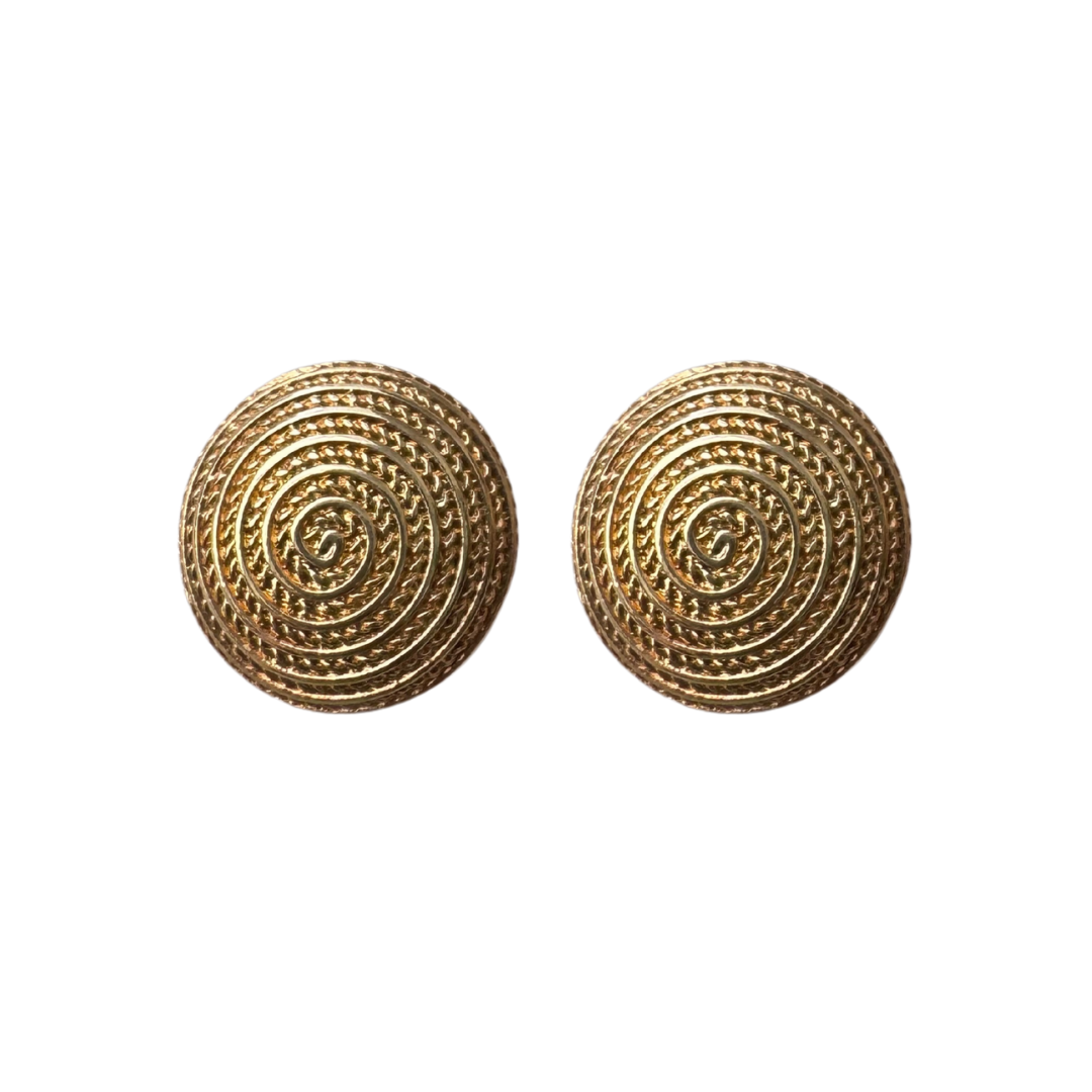 Button Earrings