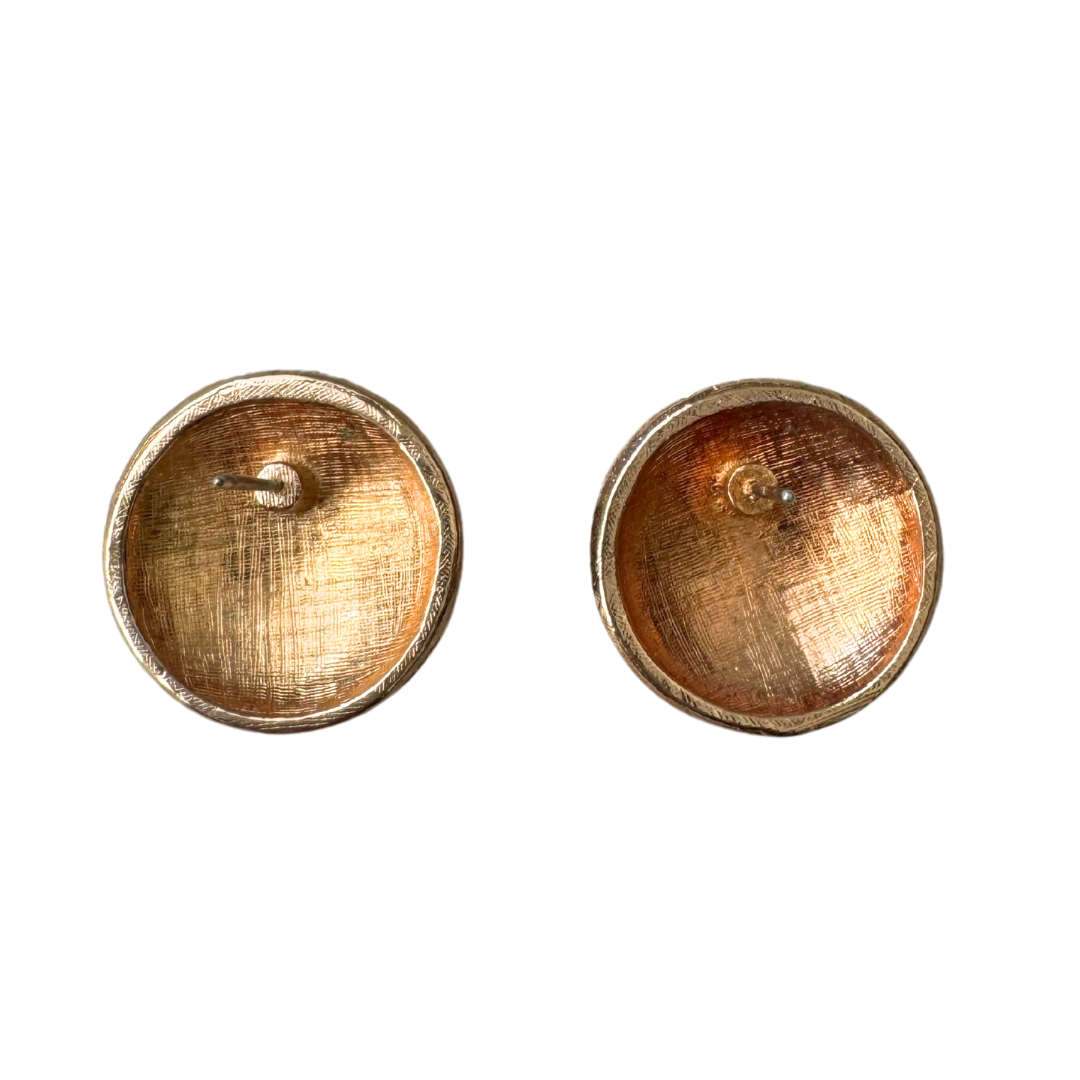 Button Earrings