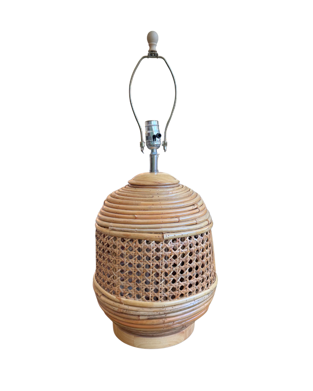 Pencil Reed Cane Lamp