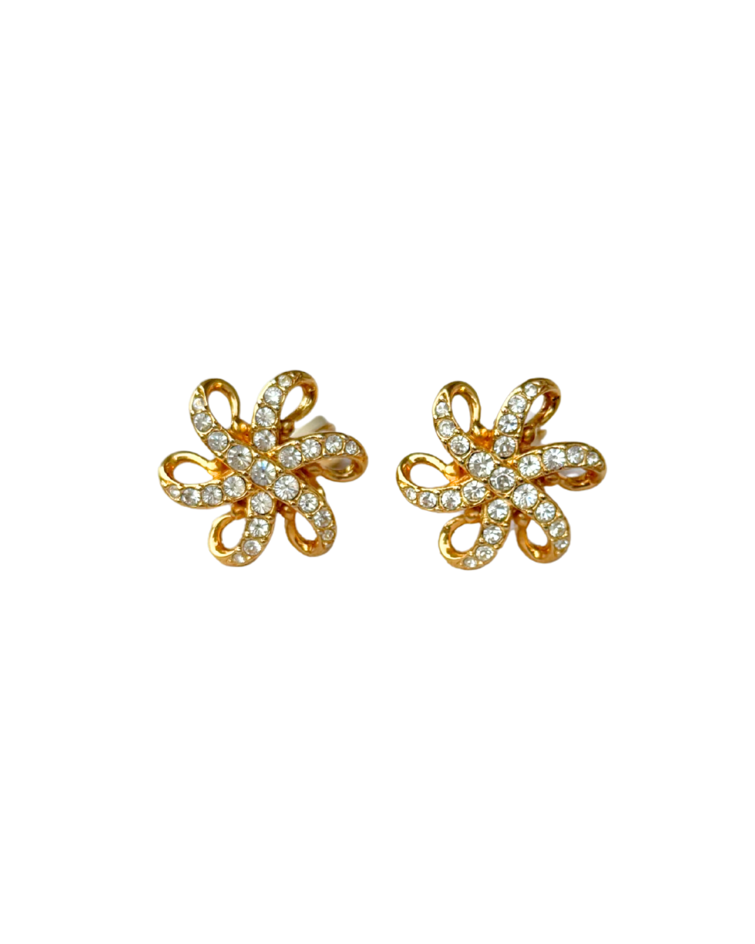 Vintage Swarovski Clip-On Earrings