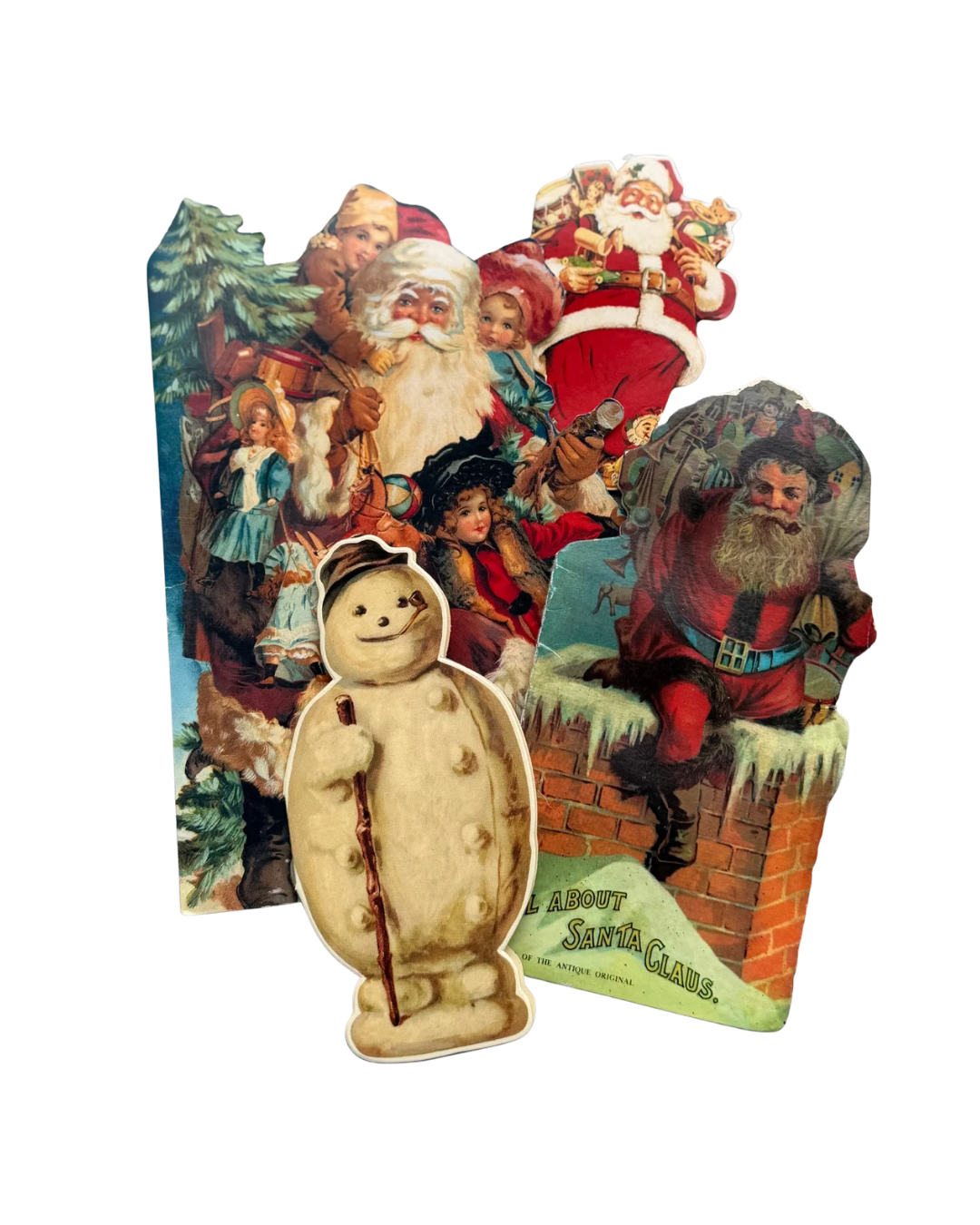 4pc Vintage Cards & Book